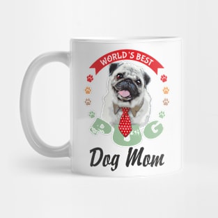 Pug, World's Best Dog Mum Mug